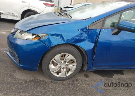 2014 Honda Civic Lx из США, поврежденный, VIN 19XFB2F58EE015430